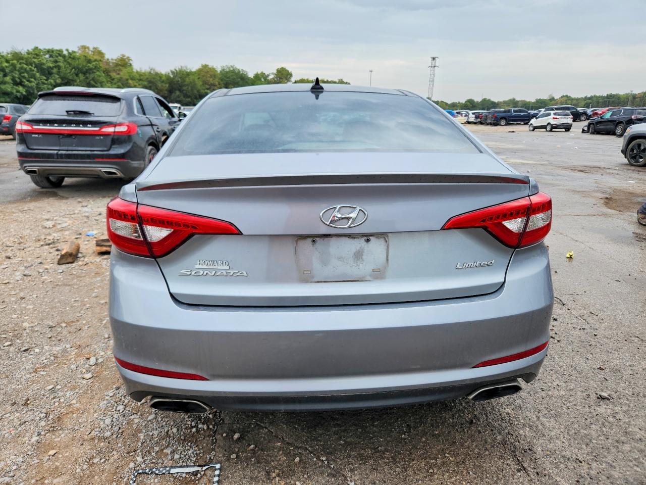 2015 Hyundai Sonata Limited Gray vin: 5NPE34AF6FH226367