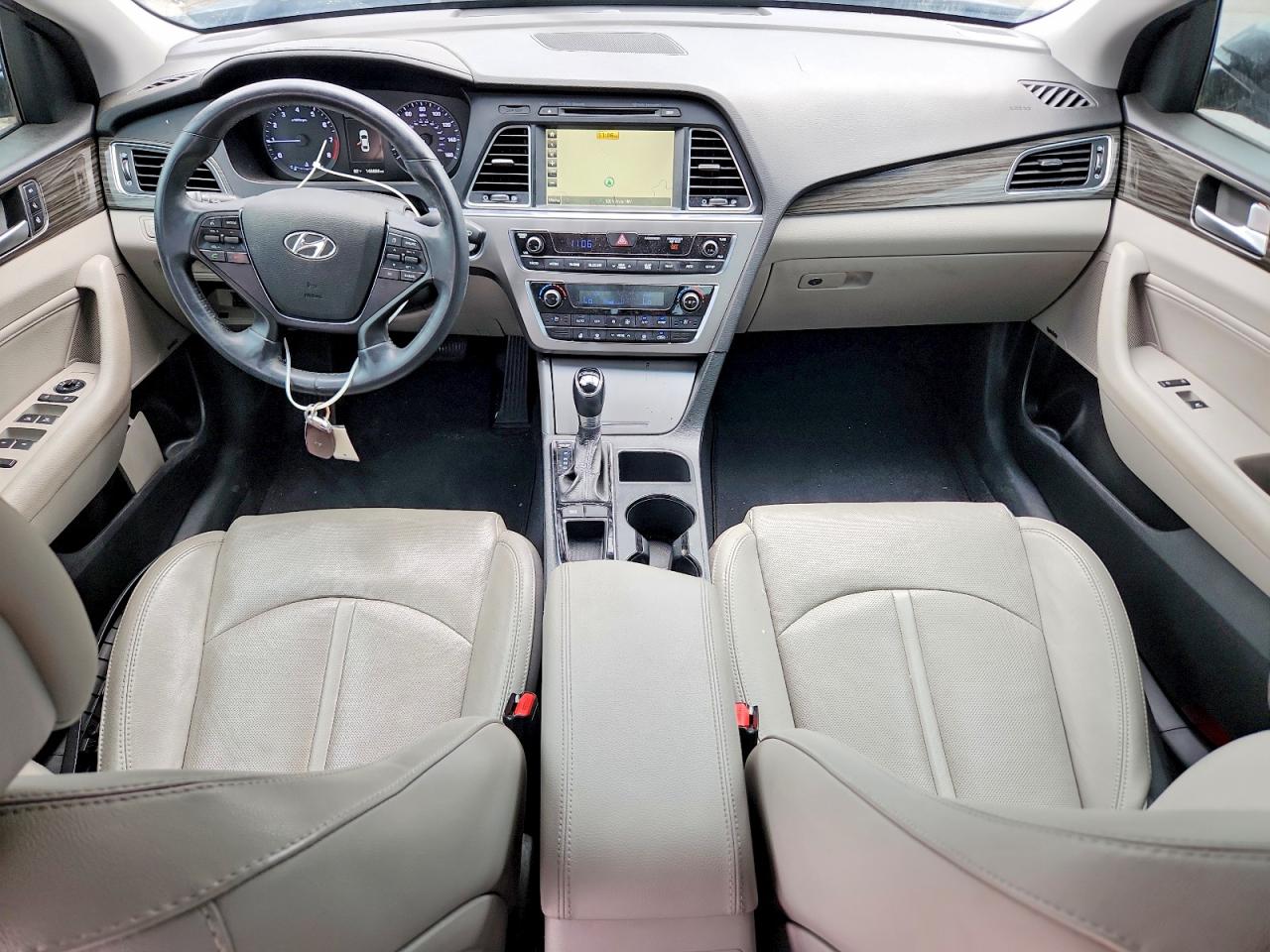 2015 Hyundai Sonata Limited Gray vin: 5NPE34AF6FH226367