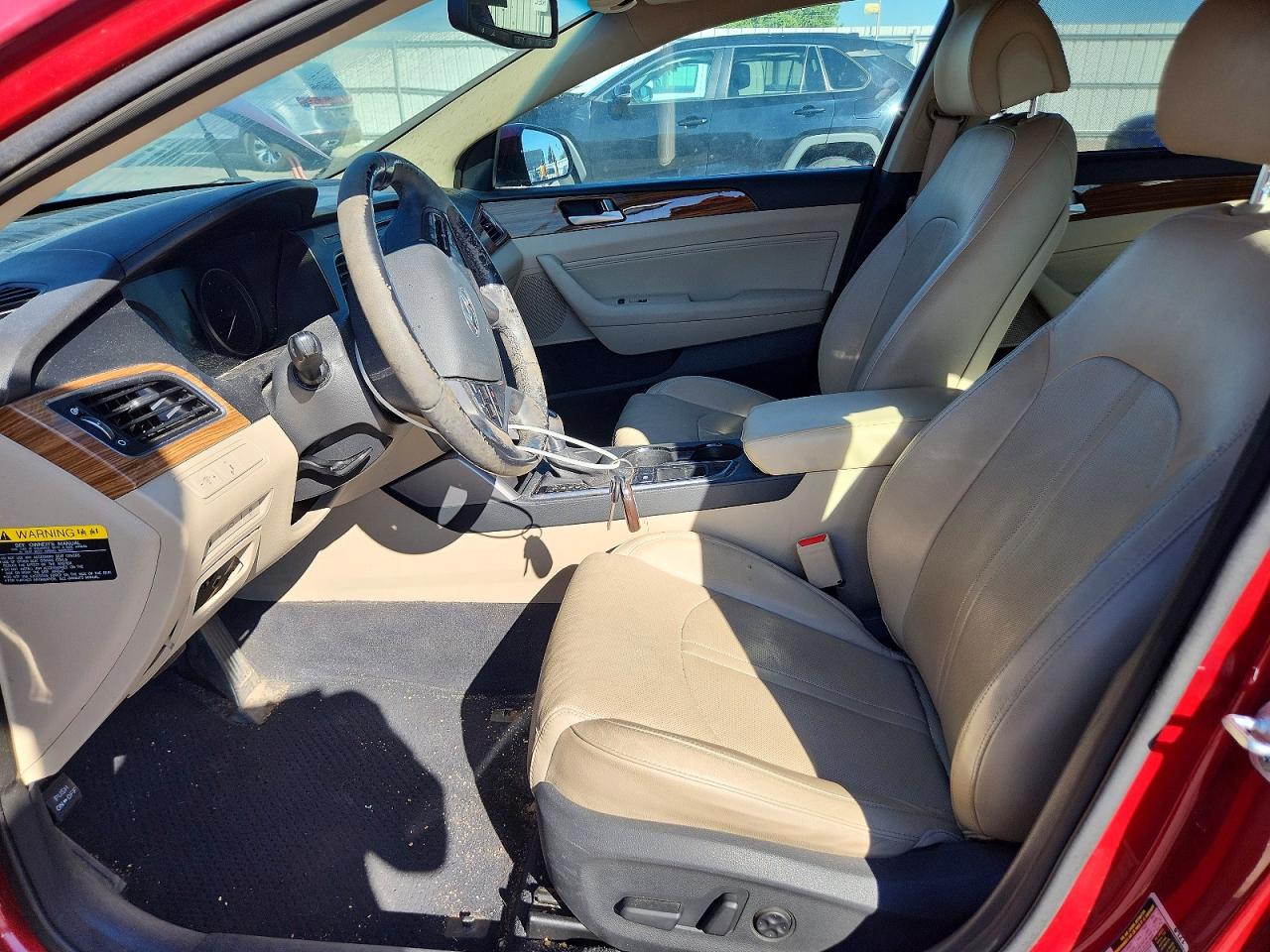2015 Hyundai Sonata Limited Red vin: 5NPE34AF6FH244299