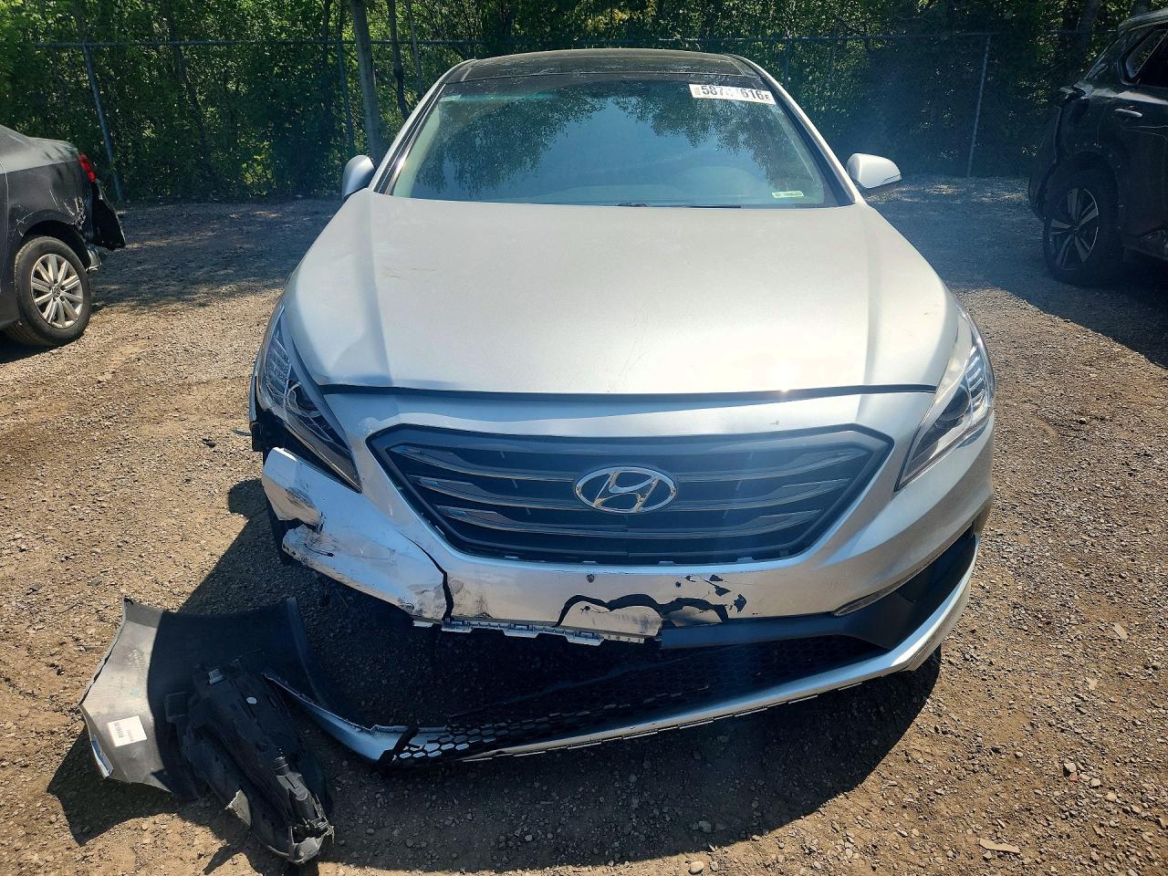 2015 Hyundai Sonata Sport Gray vin: 5NPE34AF6FH246537