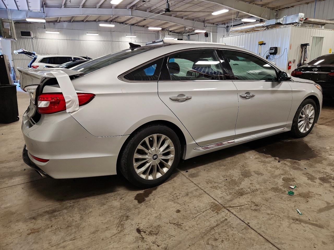 2015 Hyundai Sonata Limited Silver vin: 5NPE34AF6FH247963
