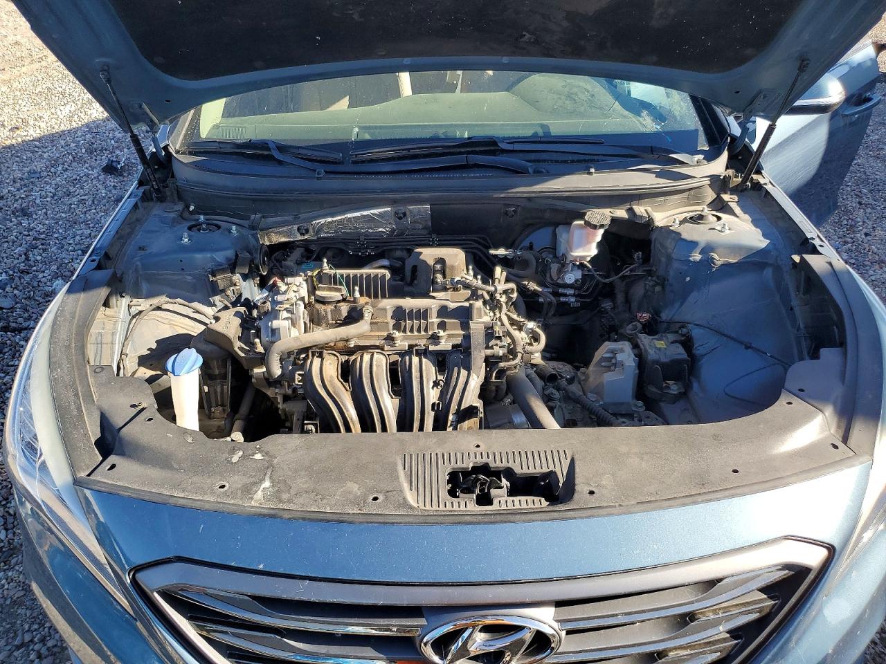 2015 Hyundai Sonata Sport Blue vin: 5NPE34AF6FH248126
