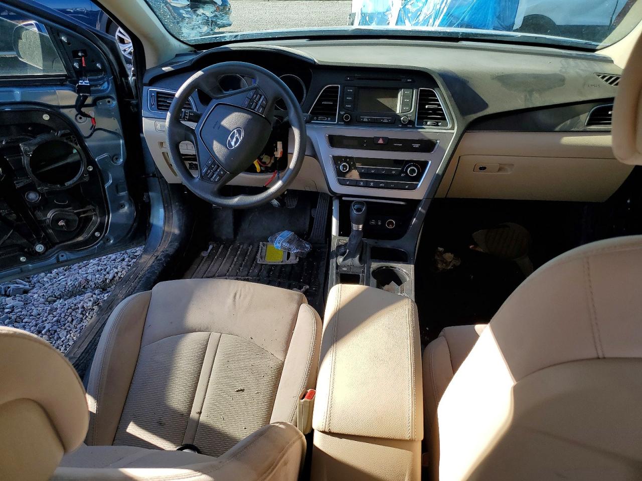2015 Hyundai Sonata Sport Blue vin: 5NPE34AF6FH248126
