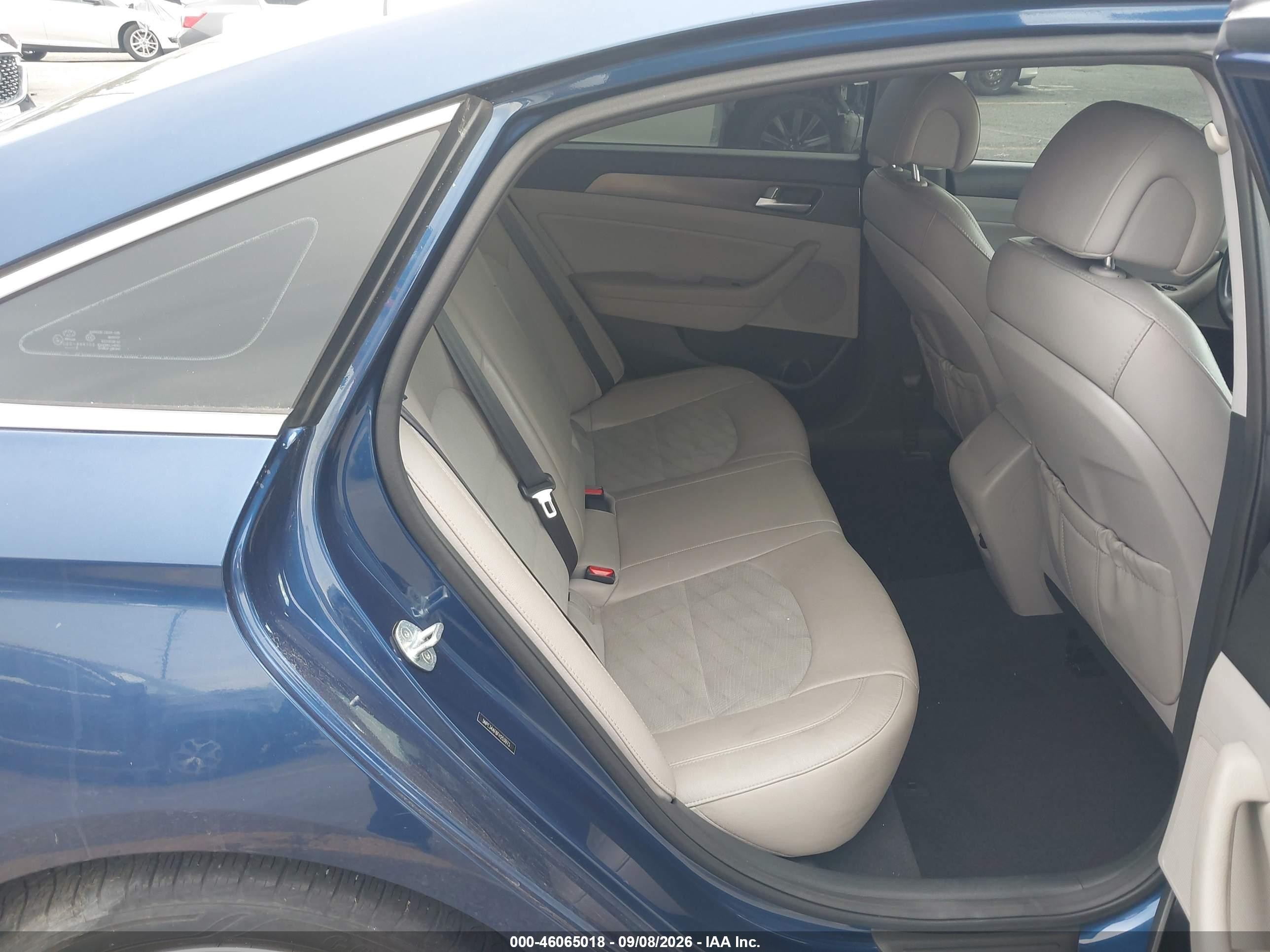 2015 Hyundai Sonata Sport Blue vin: 5NPE34AF6FH253973
