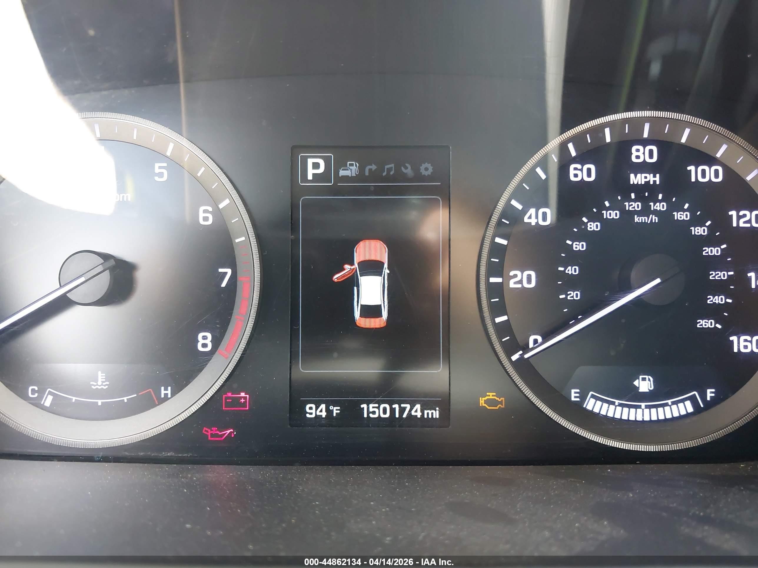 2016 Hyundai Sonata Limited Черный vin: 5NPE34AF6GH425498