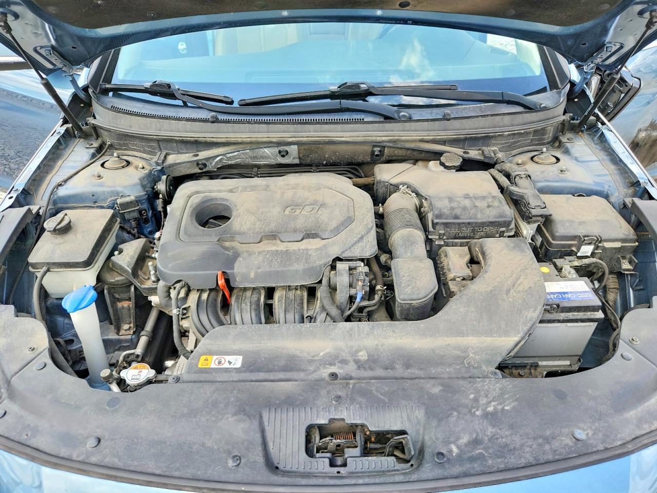 2016 Hyundai Sonata Limited Blue vin: 5NPE34AF6GH433925