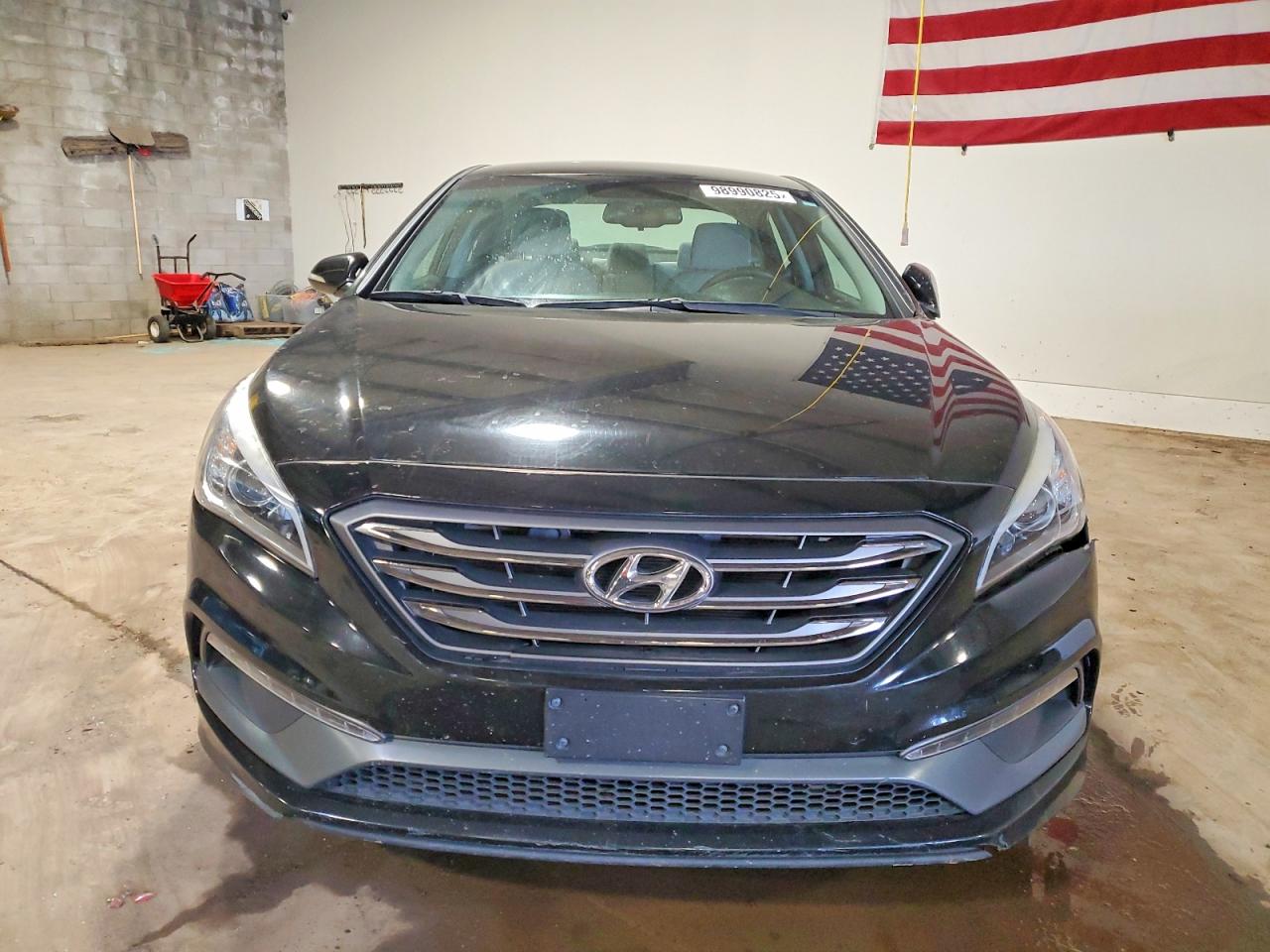2017 Hyundai Sonata Sport Черный vin: 5NPE34AF6HH462293