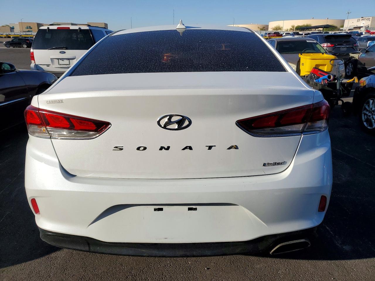 2018 Hyundai Sonata Limited Белый vin: 5NPE34AF6JH616409