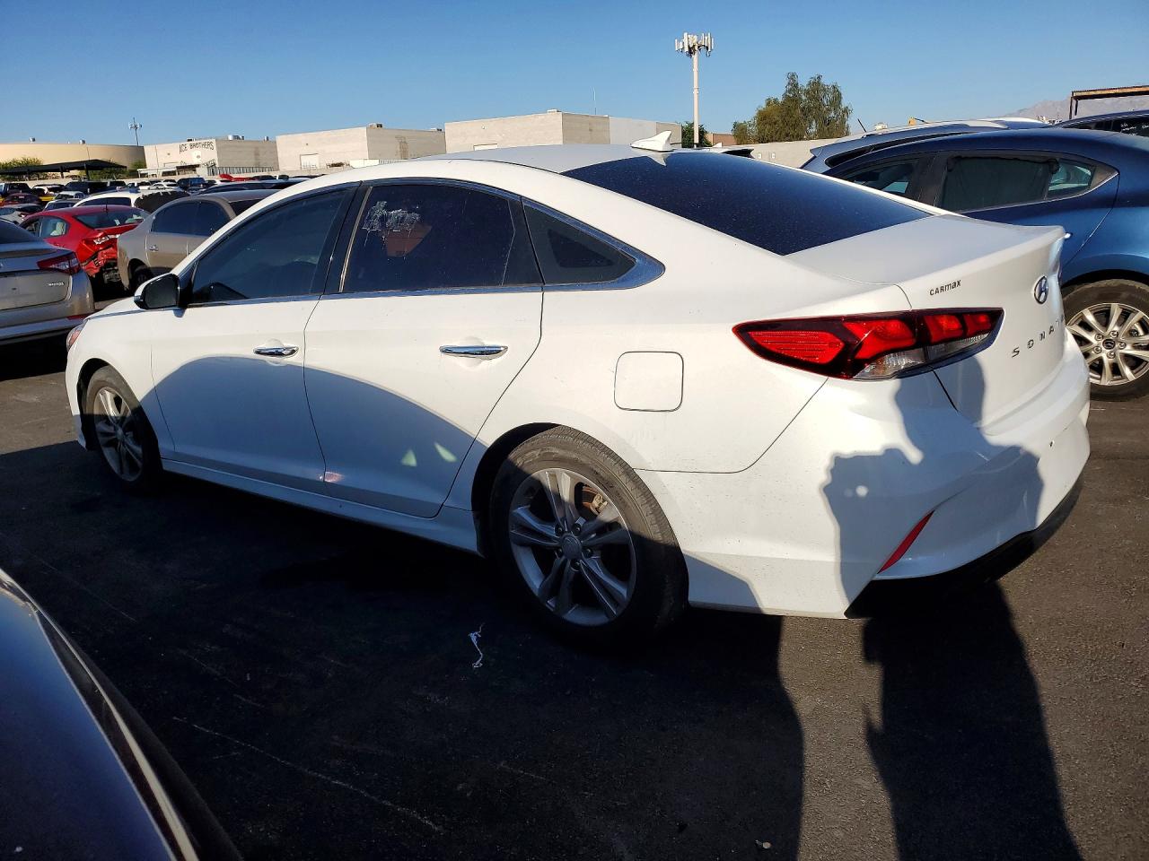 2018 Hyundai Sonata Limited Белый vin: 5NPE34AF6JH616409