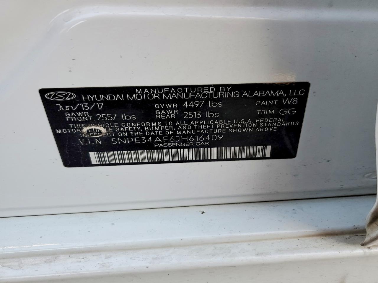 2018 Hyundai Sonata Limited Белый vin: 5NPE34AF6JH616409