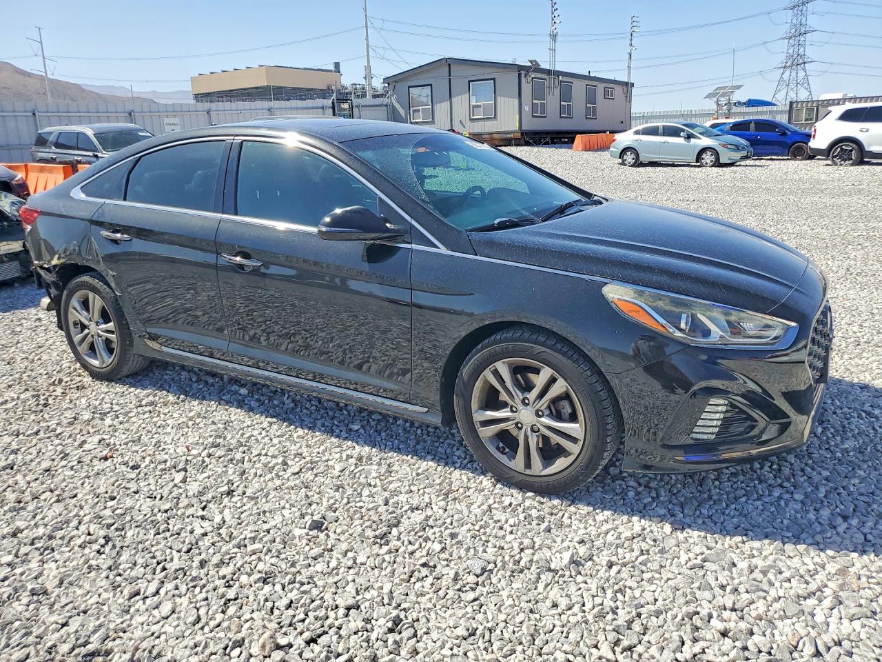 2018 Hyundai Sonata Sport Black vin: 5NPE34AF6JH630889