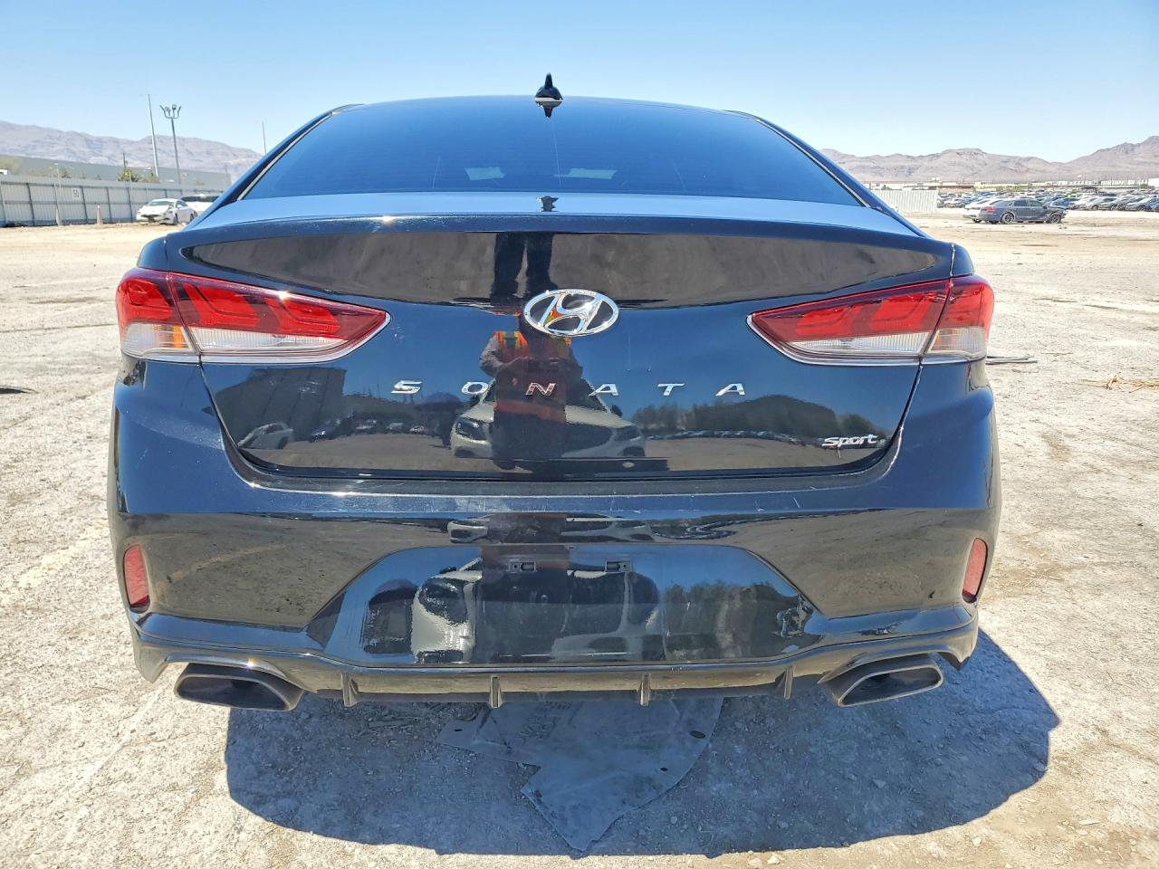 2018 Hyundai Sonata Sport+ Black vin: 5NPE34AF6JH706420
