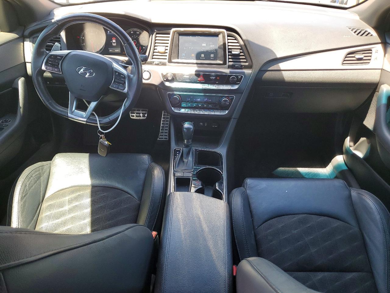 2018 Hyundai Sonata Sport+ Black vin: 5NPE34AF6JH706420