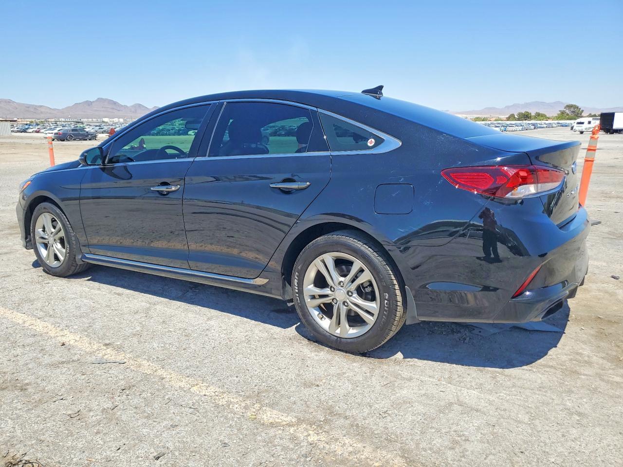 2018 Hyundai Sonata Sport+ Black vin: 5NPE34AF6JH706420