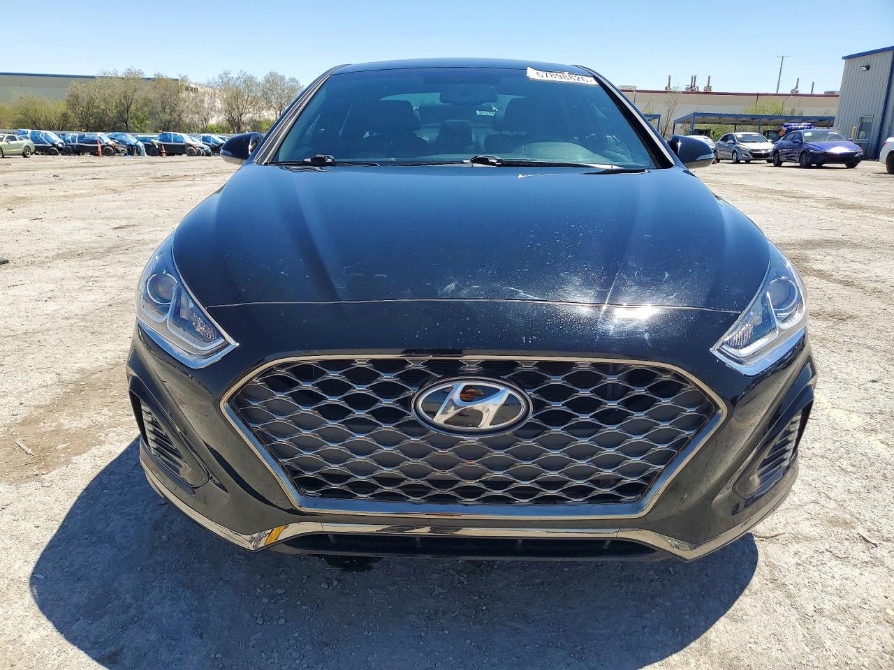 2018 Hyundai Sonata Sport+ Black vin: 5NPE34AF6JH706420