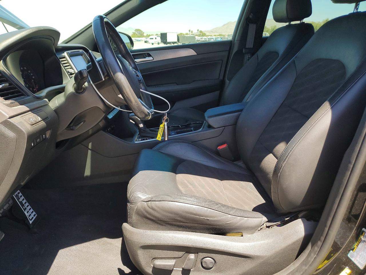 2018 Hyundai Sonata Sport+ Black vin: 5NPE34AF6JH706420