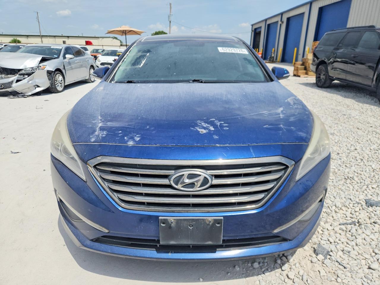 2015 Hyundai Sonata Limited Синий vin: 5NPE34AF7FH022287