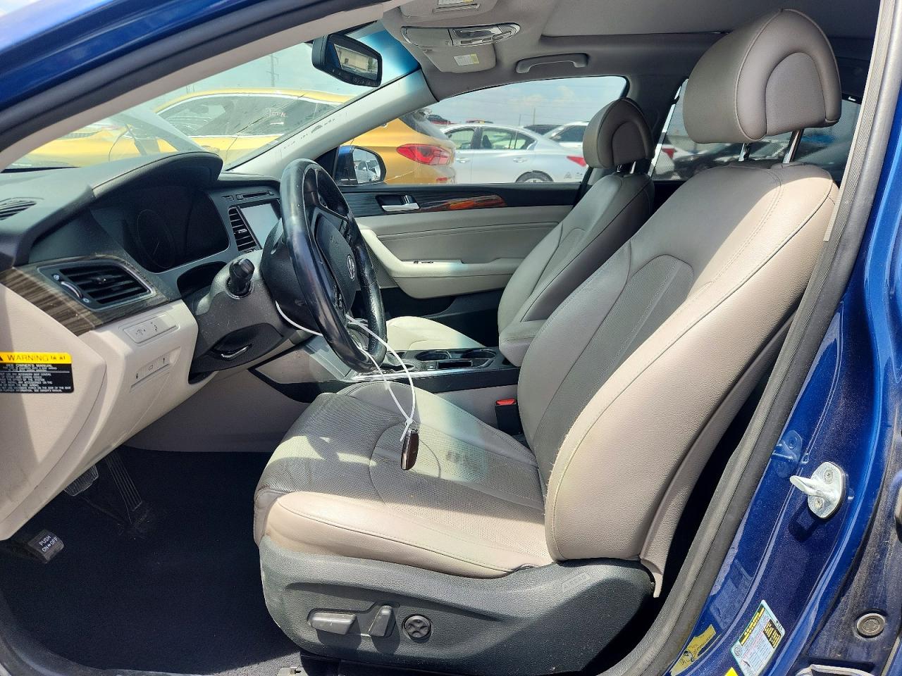 2015 Hyundai Sonata Limited Синий vin: 5NPE34AF7FH022287