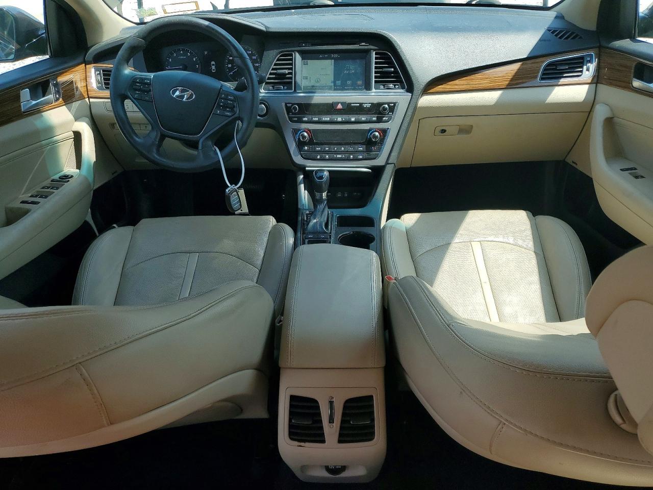 2015 Hyundai Sonata Limited Brown vin: 5NPE34AF7FH030910