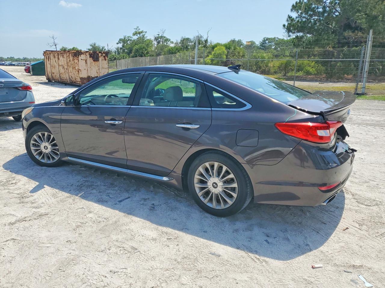 2015 Hyundai Sonata Limited Brown vin: 5NPE34AF7FH030910
