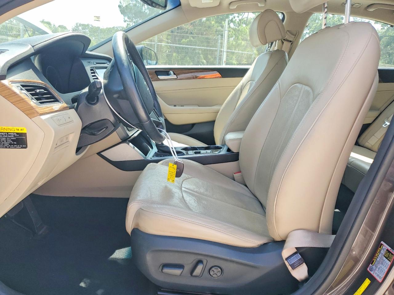 2015 Hyundai Sonata Limited Brown vin: 5NPE34AF7FH030910