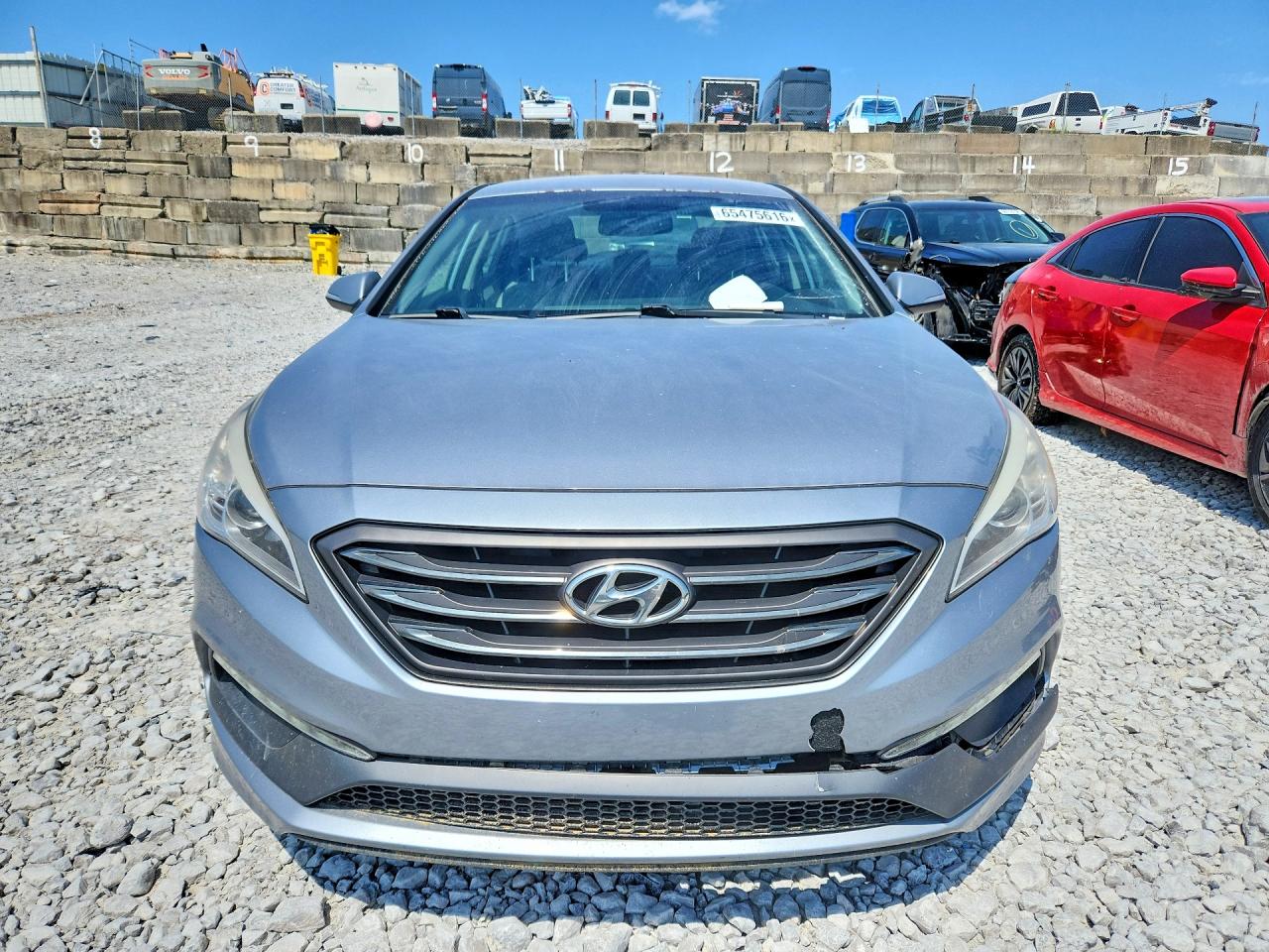2015 Hyundai Sonata Sport Silver vin: 5NPE34AF7FH031944