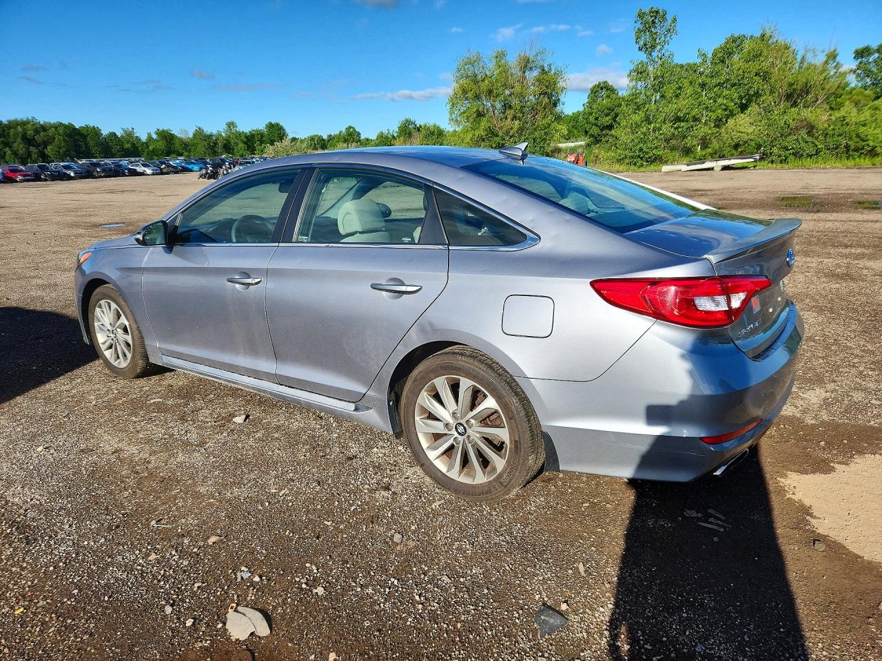 2015 Hyundai Sonata Sport Серебряный vin: 5NPE34AF7FH032916