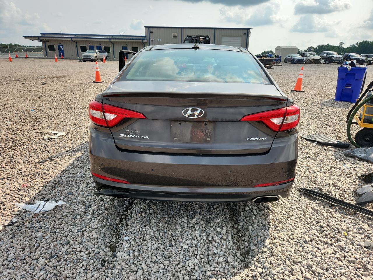 2015 Hyundai Sonata Limited Charcoal vin: 5NPE34AF7FH035752