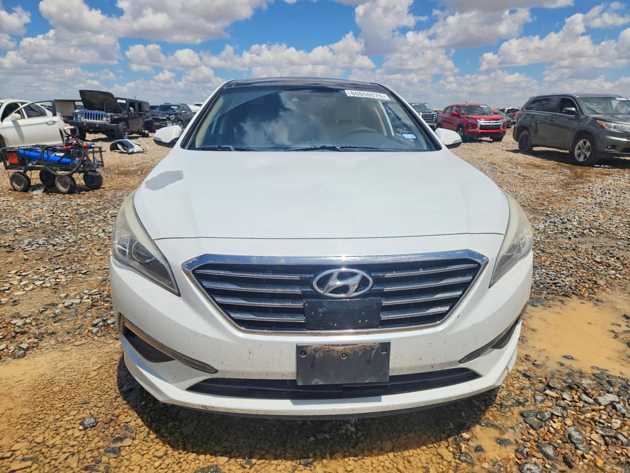 2015 Hyundai Sonata Limited Белый vin: 5NPE34AF7FH048565