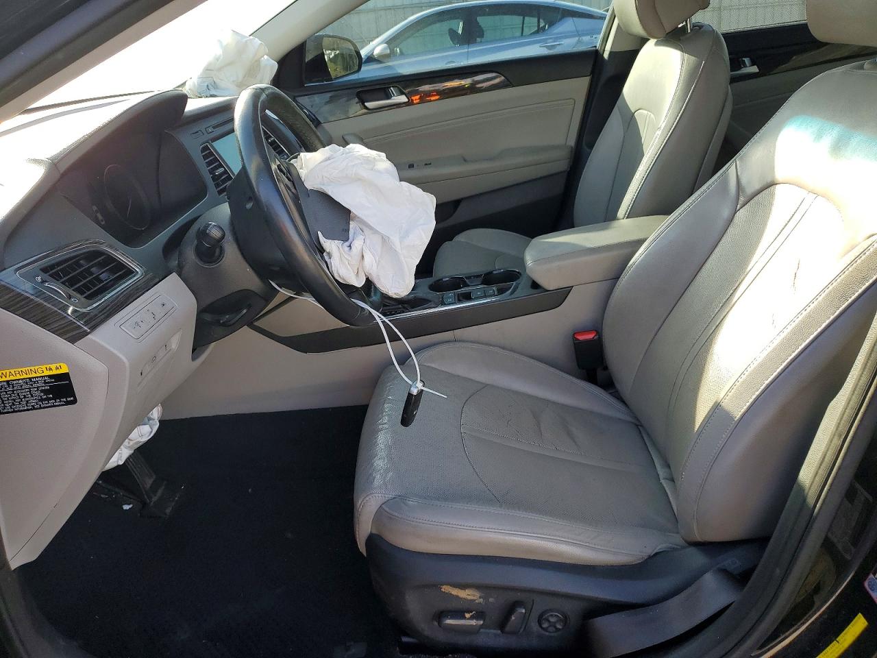 2015 Hyundai Sonata Limited Черный vin: 5NPE34AF7FH053667