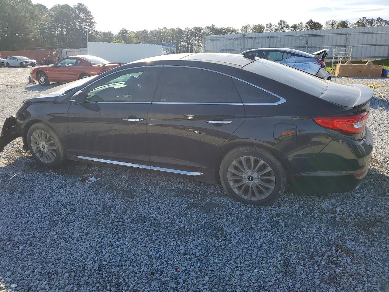 2015 Hyundai Sonata Limited Черный vin: 5NPE34AF7FH053667