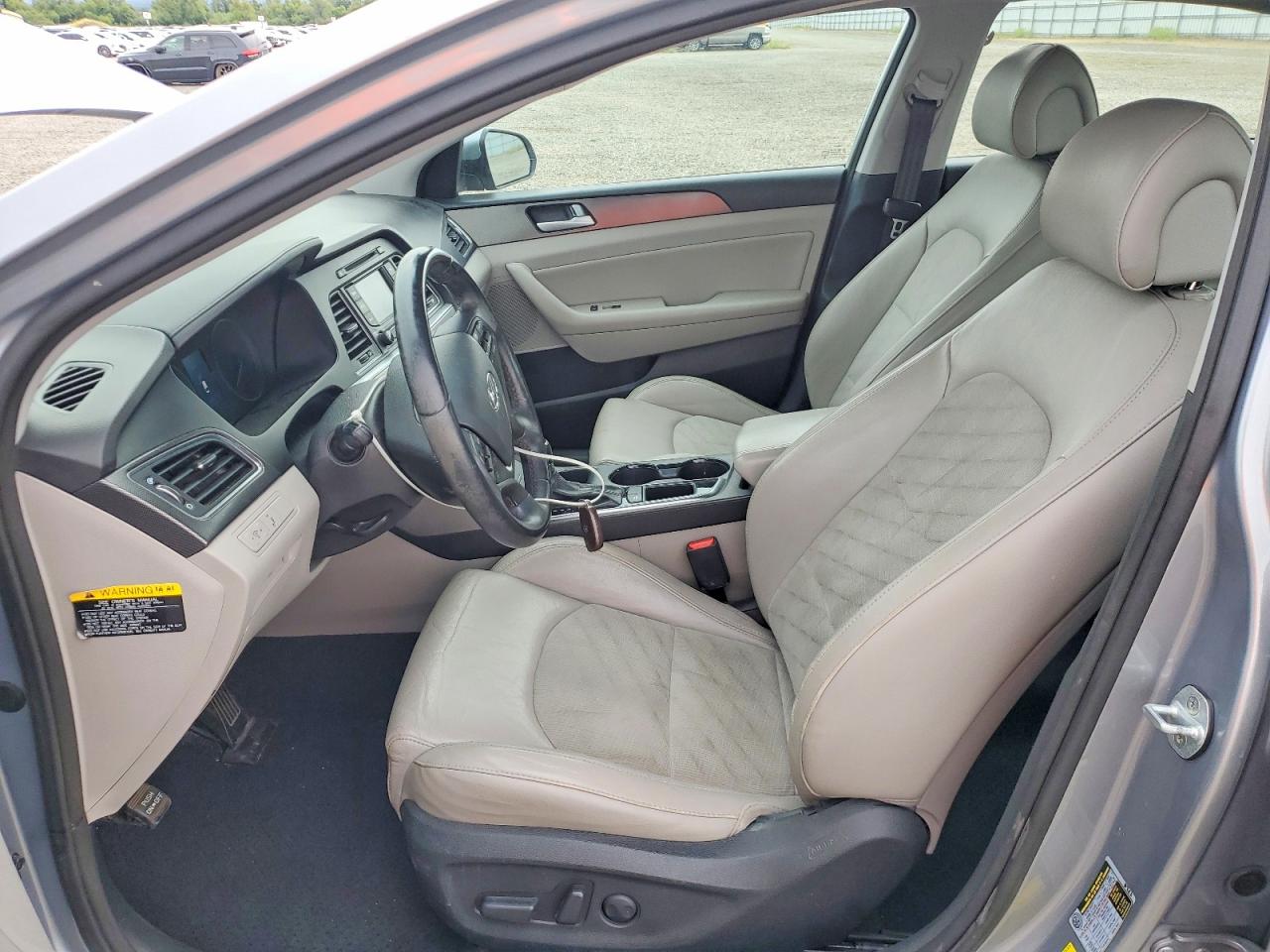 2015 Hyundai Sonata Sport Silver vin: 5NPE34AF7FH056617