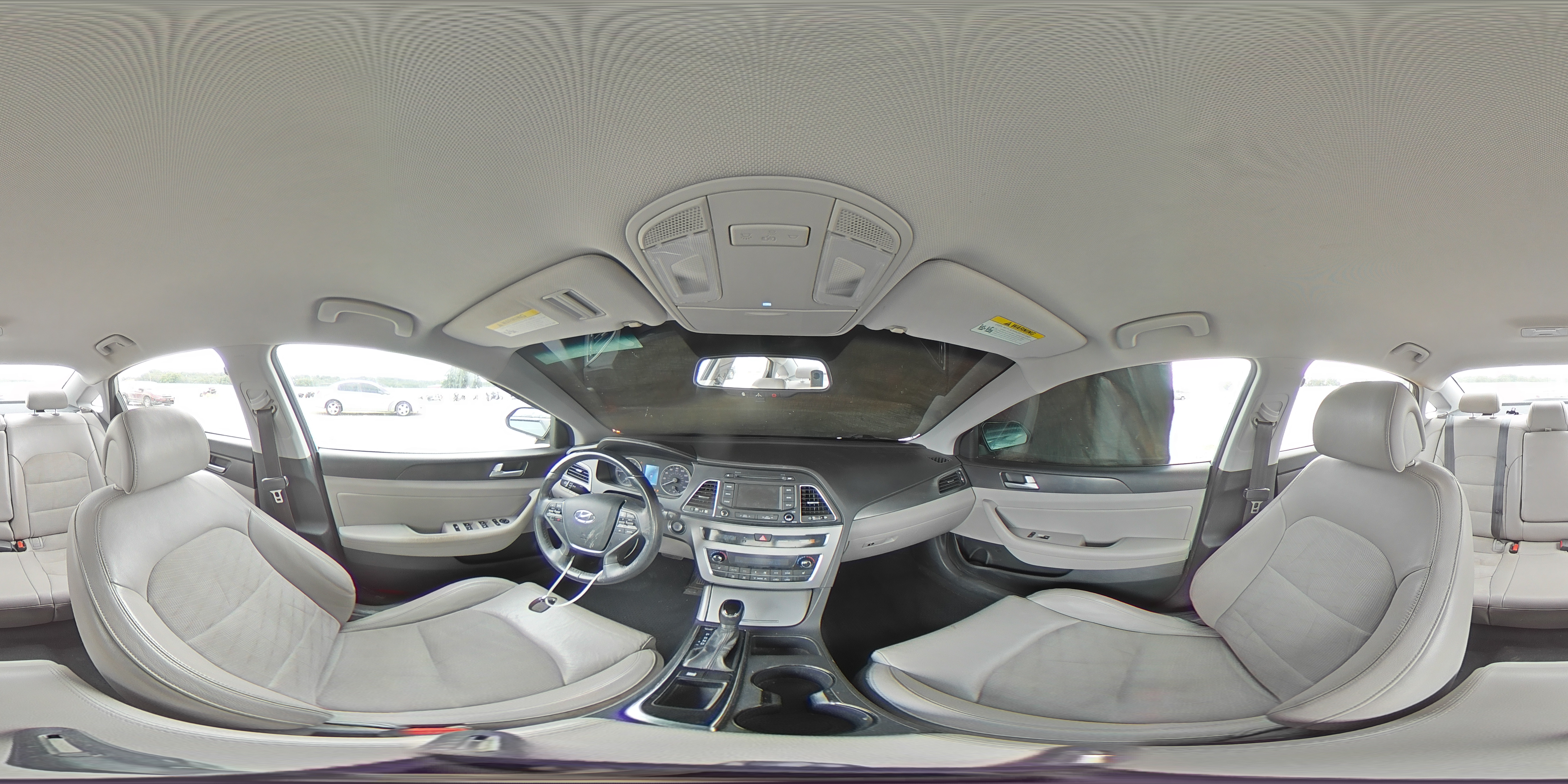 2015 Hyundai Sonata Sport Silver vin: 5NPE34AF7FH056617