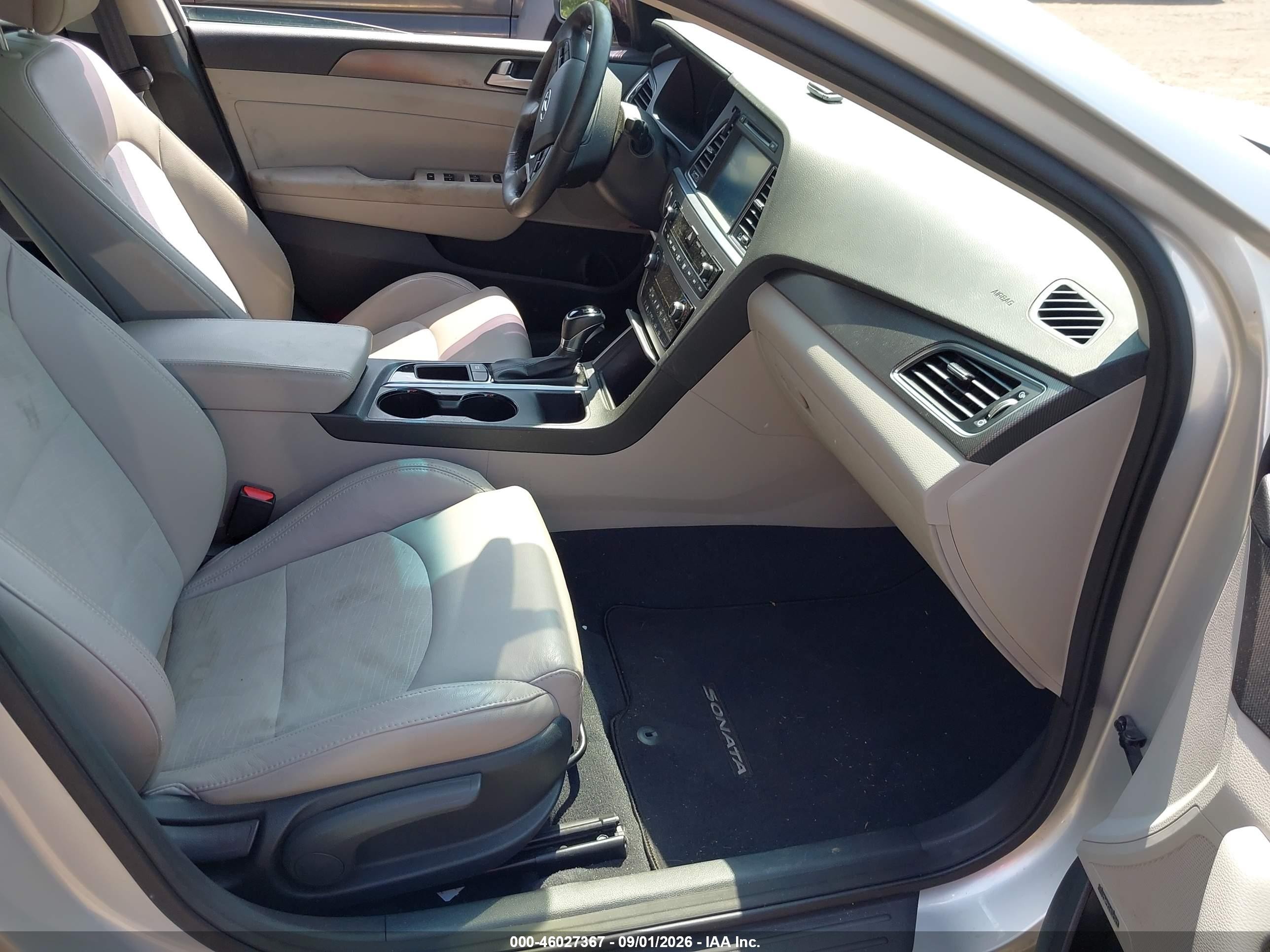 2015 Hyundai Sonata Sport Silver vin: 5NPE34AF7FH060411