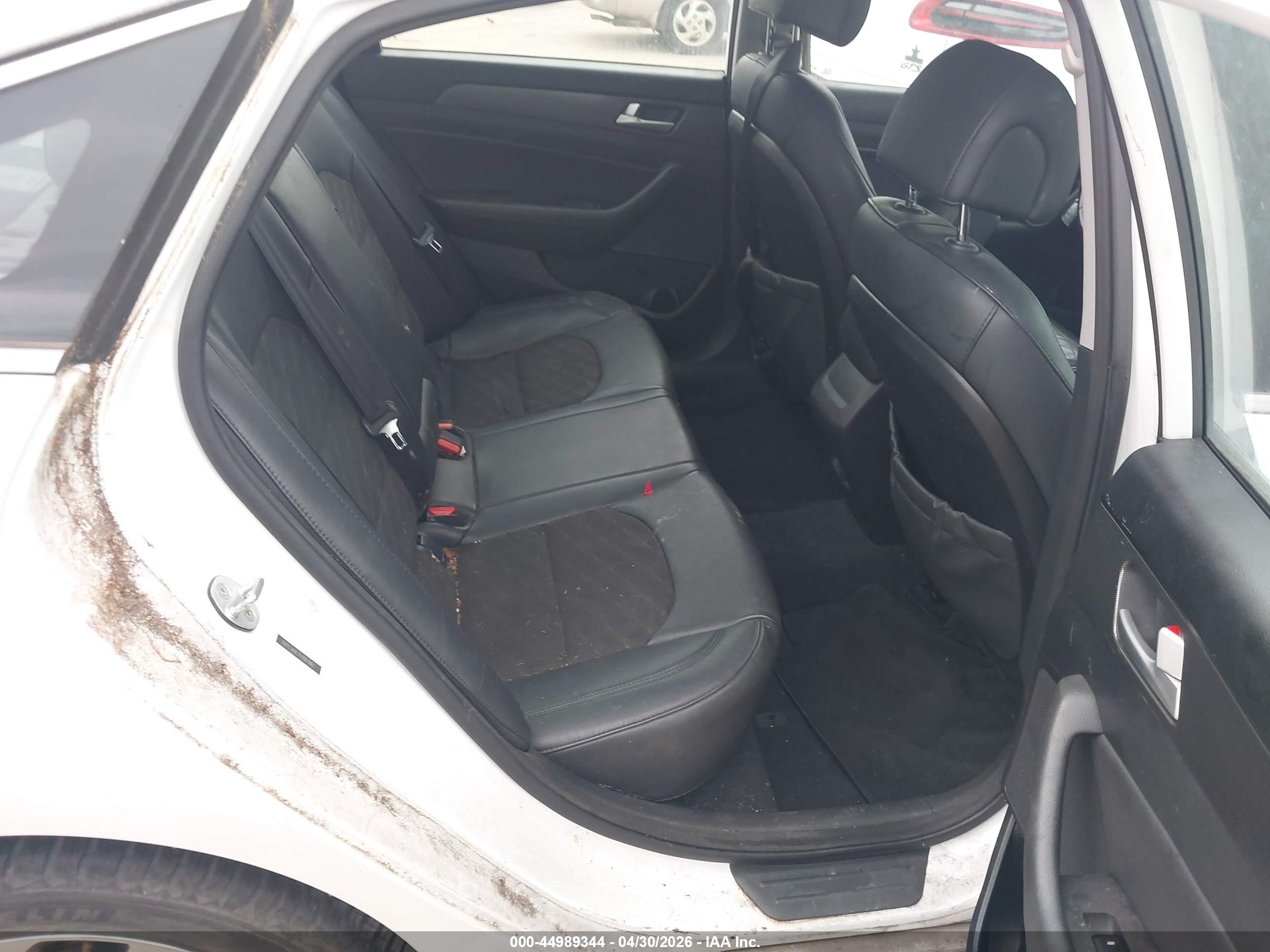 2015 Hyundai Sonata Sport White vin: 5NPE34AF7FH067861