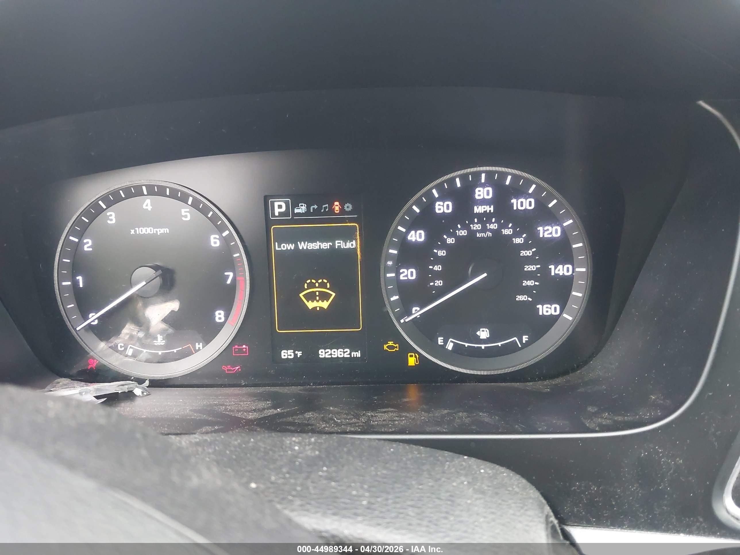 2015 Hyundai Sonata Sport White vin: 5NPE34AF7FH067861