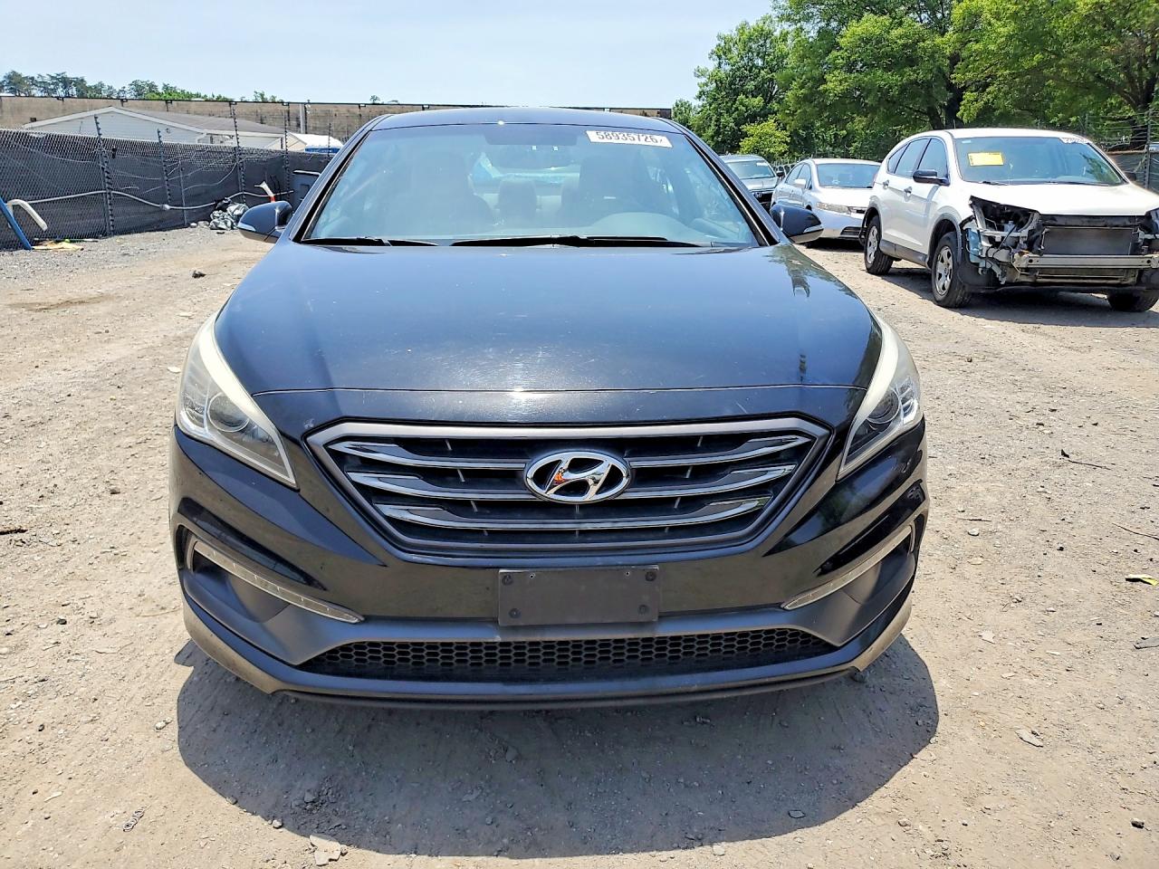 2015 Hyundai Sonata Sport Black vin: 5NPE34AF7FH085728