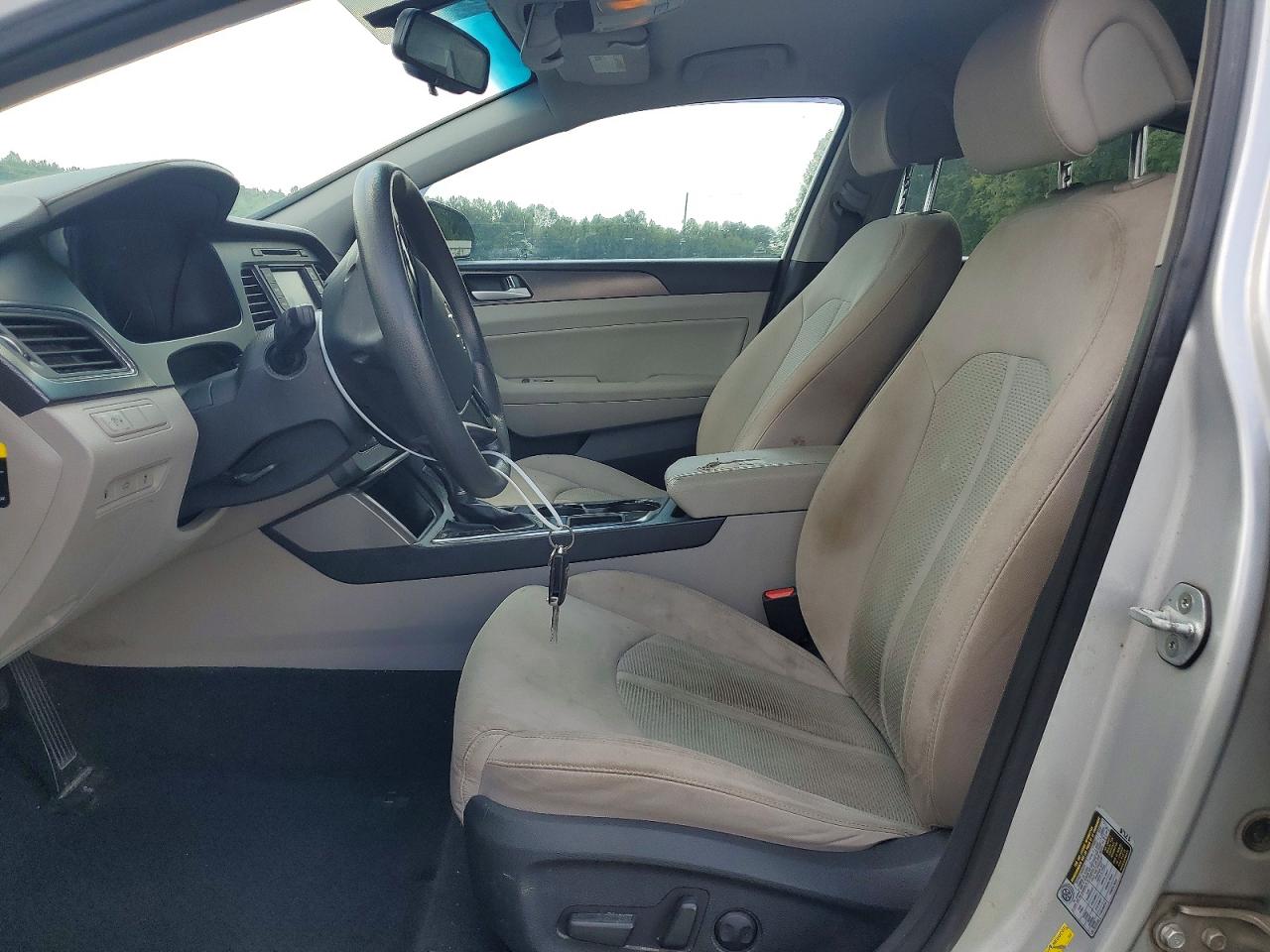 2015 Hyundai Sonata Sport Silver vin: 5NPE34AF7FH087320