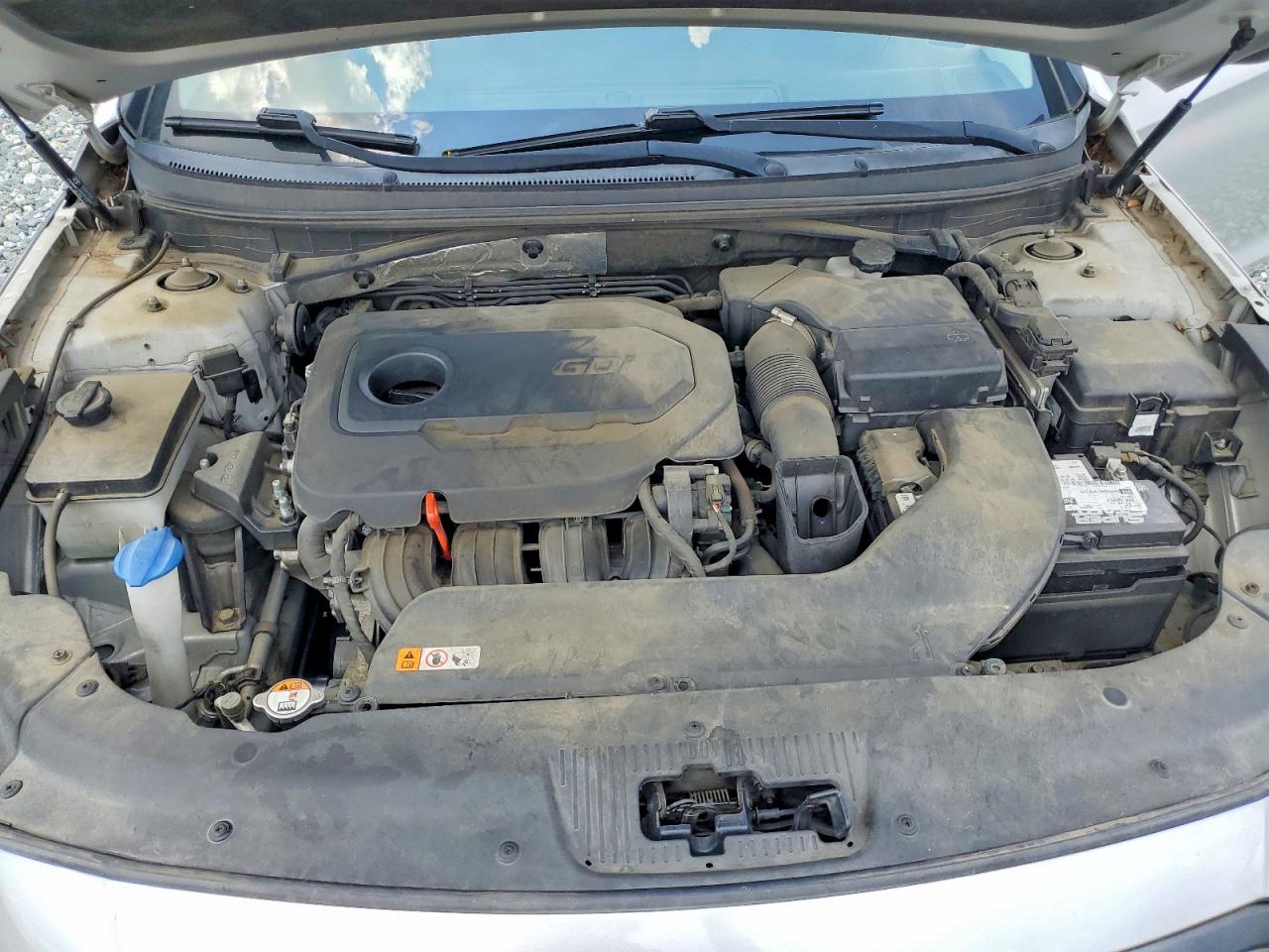 2015 Hyundai Sonata Sport Silver vin: 5NPE34AF7FH087320