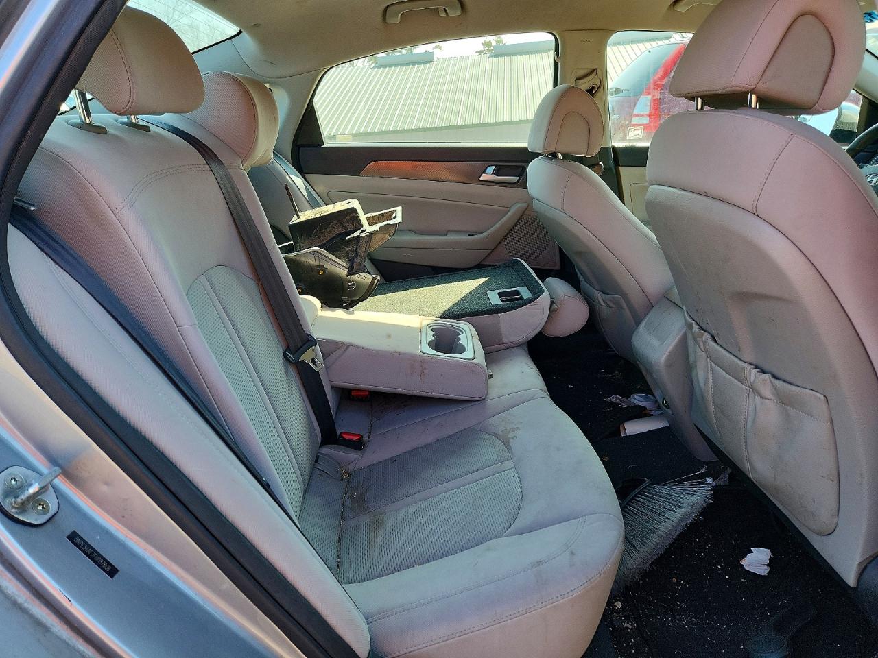 2015 Hyundai Sonata Sport Silver vin: 5NPE34AF7FH087608
