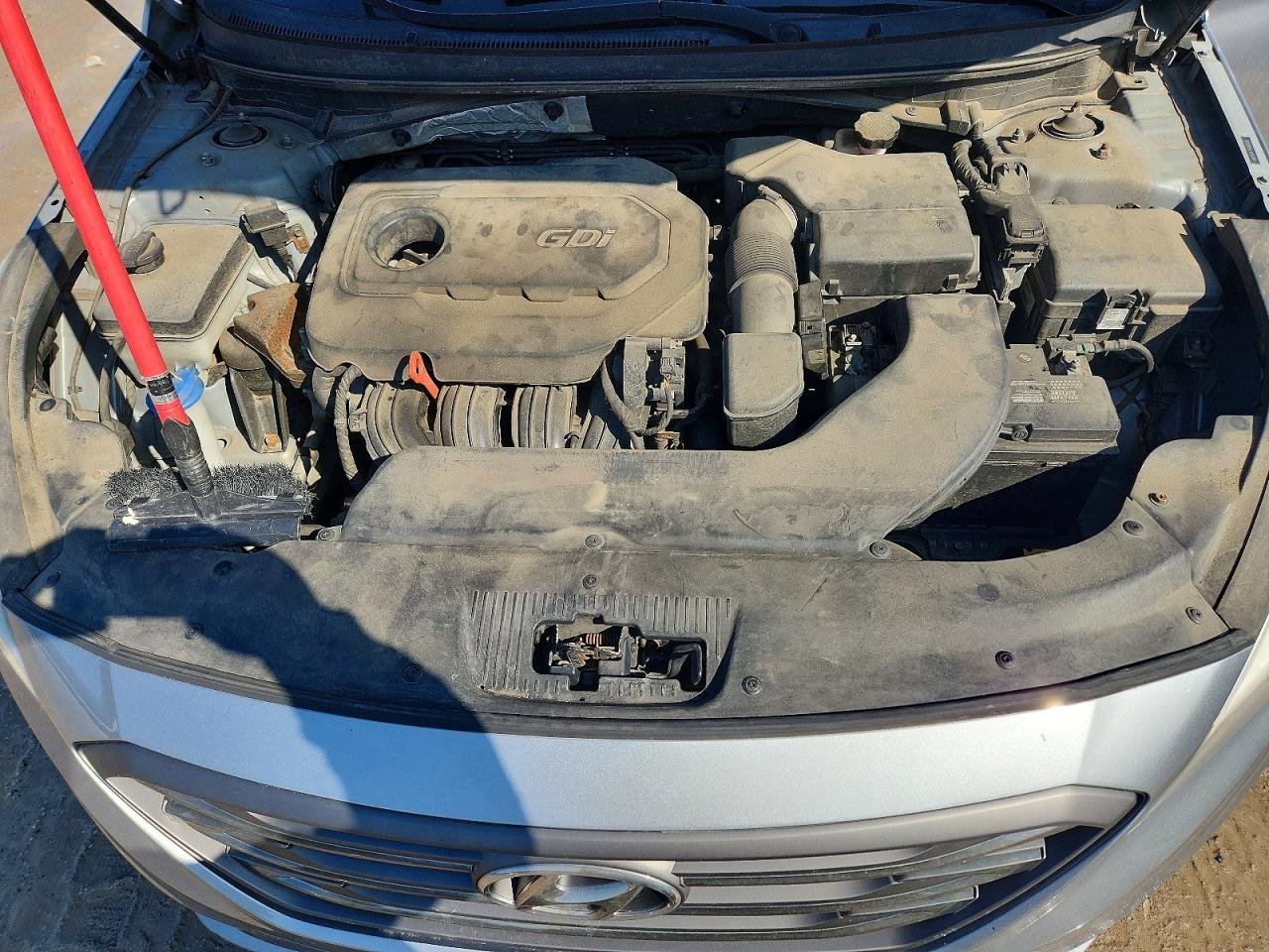 2015 Hyundai Sonata Sport Silver vin: 5NPE34AF7FH087608