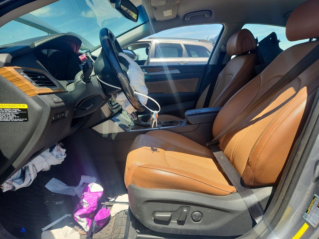 2015 Hyundai Sonata Limited Silver vin: 5NPE34AF7FH102057