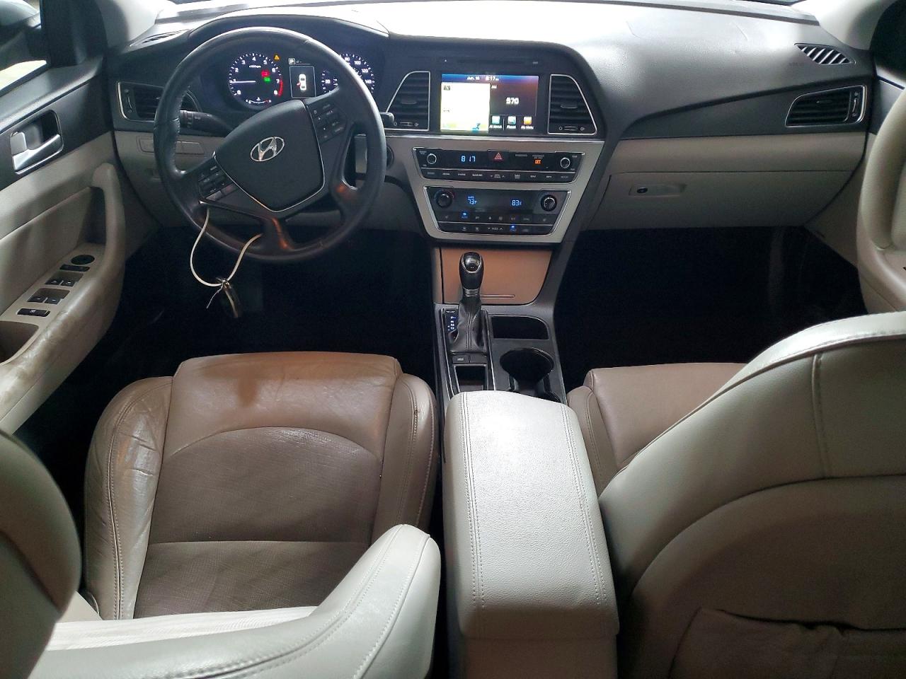 2015 Hyundai Sonata Sport Silver vin: 5NPE34AF7FH104424
