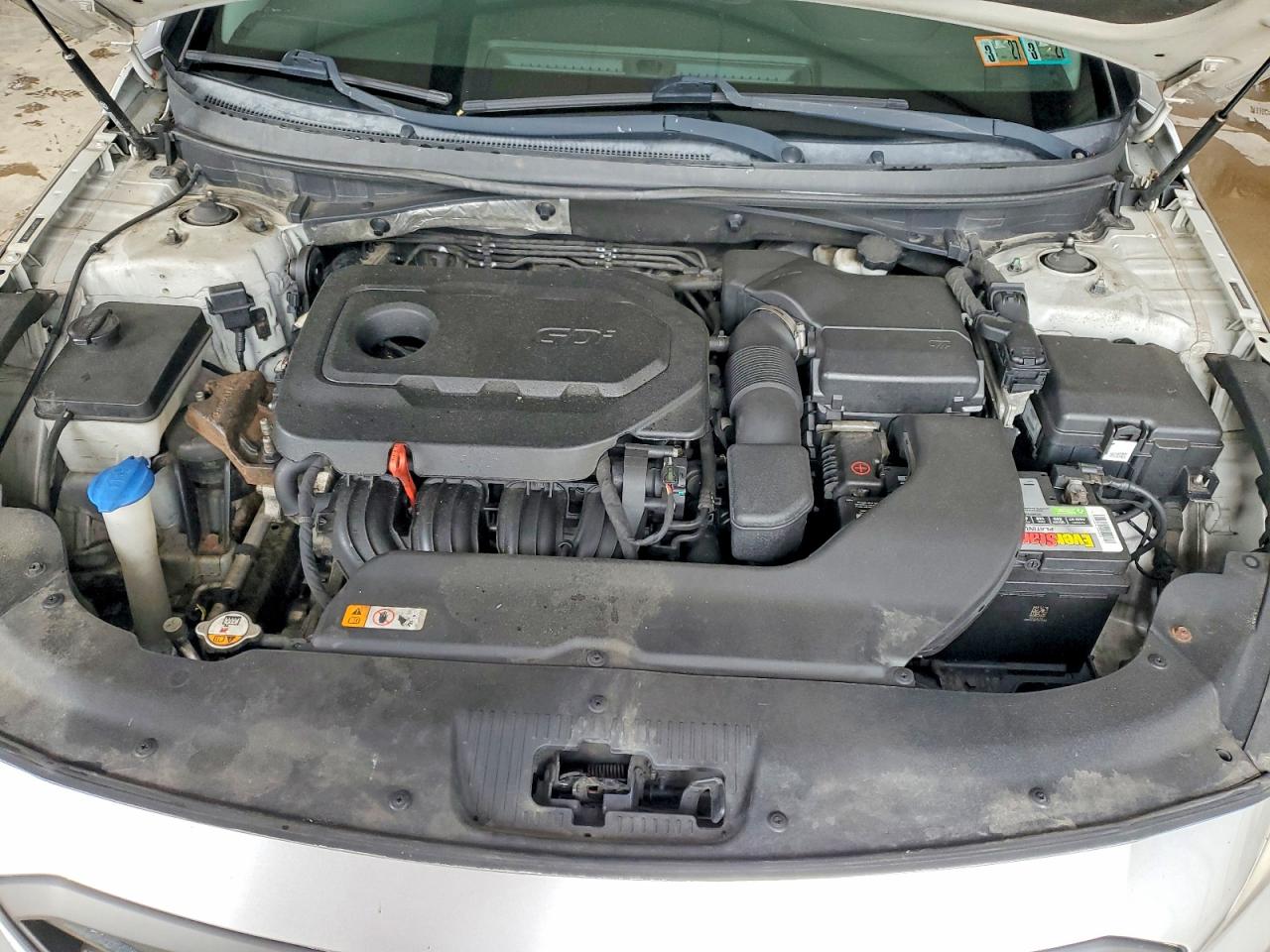 2015 Hyundai Sonata Sport Silver vin: 5NPE34AF7FH104424
