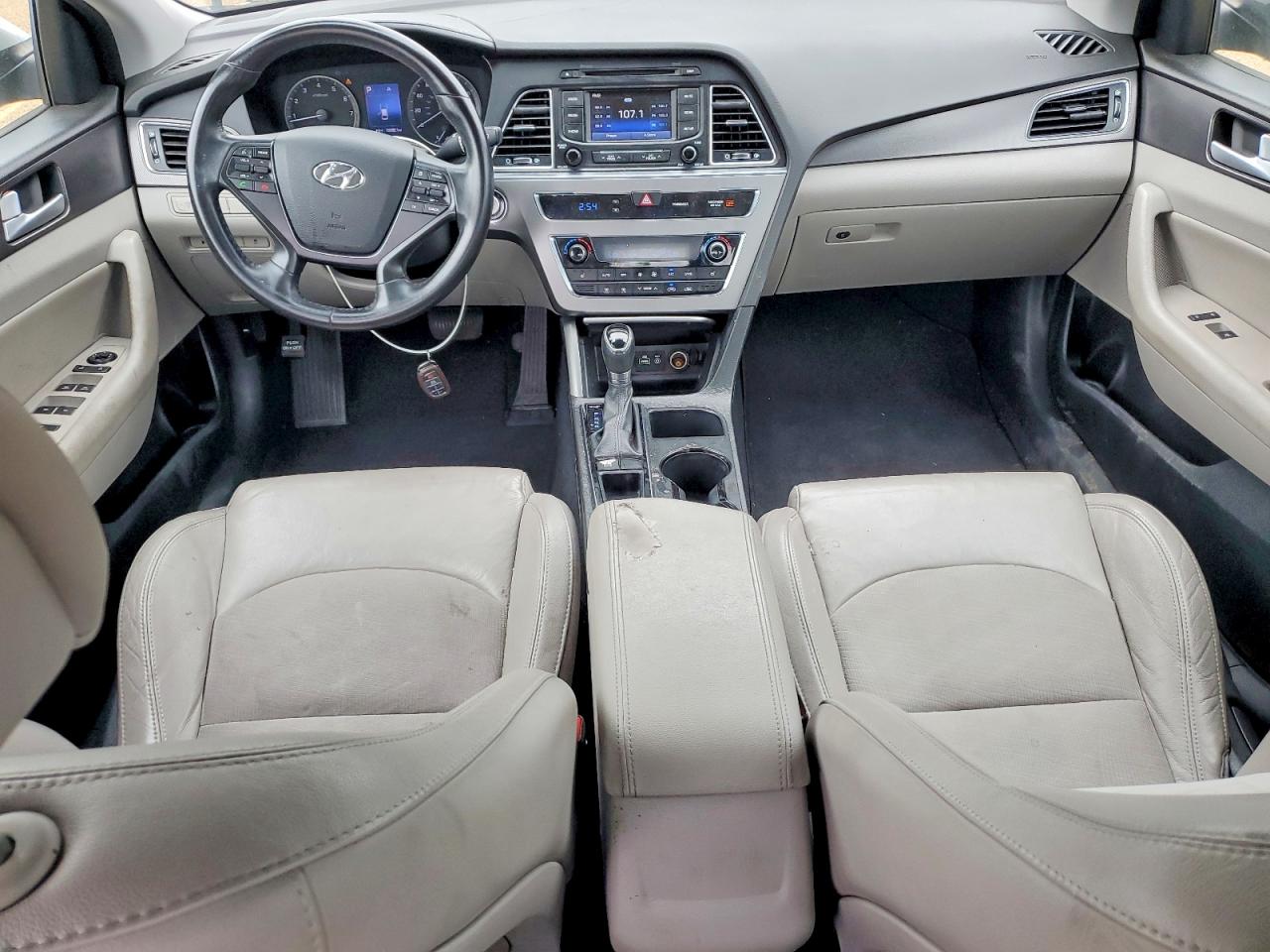 2015 Hyundai Sonata Gray vin: 5NPE34AF7FH104763