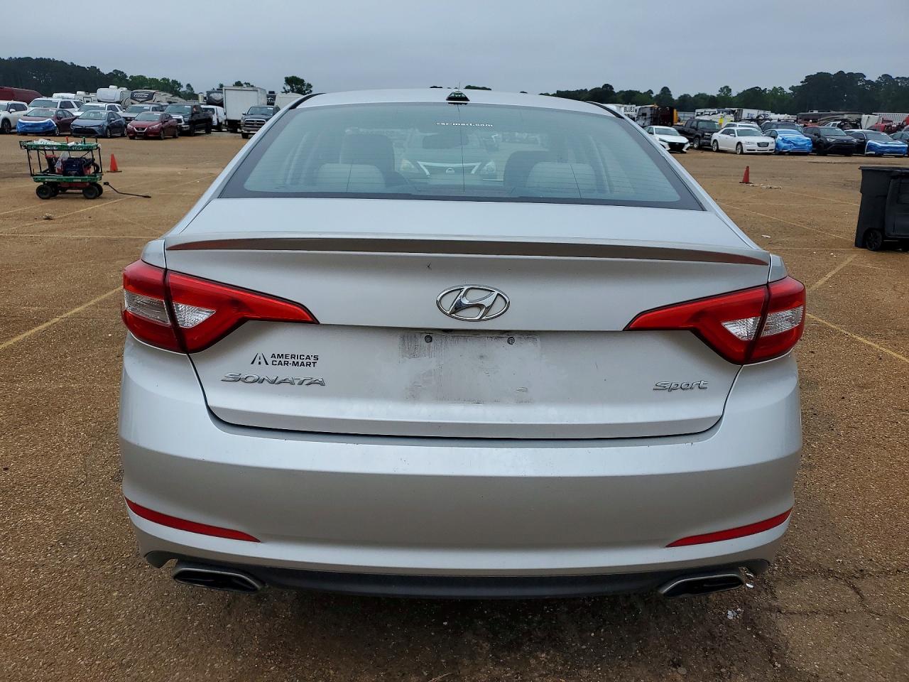2015 Hyundai Sonata Gray vin: 5NPE34AF7FH104763