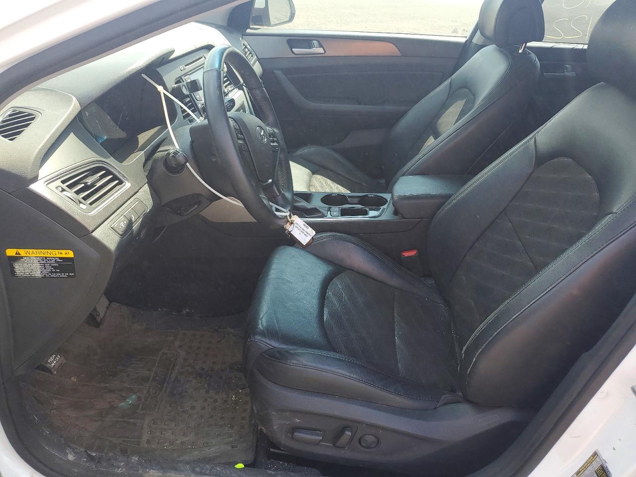 2015 Hyundai Sonata Sport Белый vin: 5NPE34AF7FH116122
