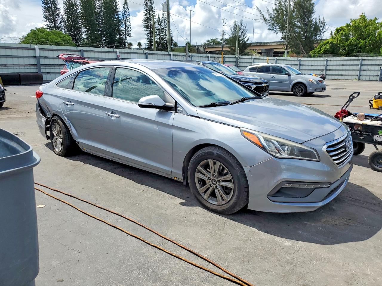 2015 Hyundai Sonata Sport Gray vin: 5NPE34AF7FH124222