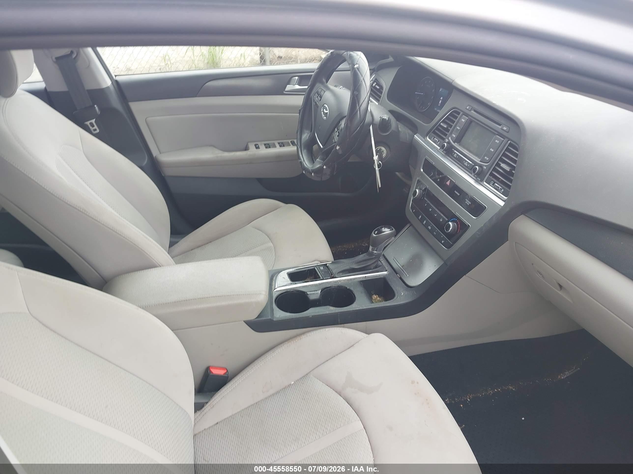 2015 Hyundai Sonata Sport Gray vin: 5NPE34AF7FH133776