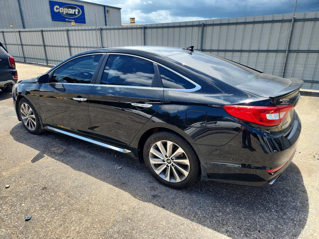 2015 Hyundai Sonata Sport Black vin: 5NPE34AF7FH155745